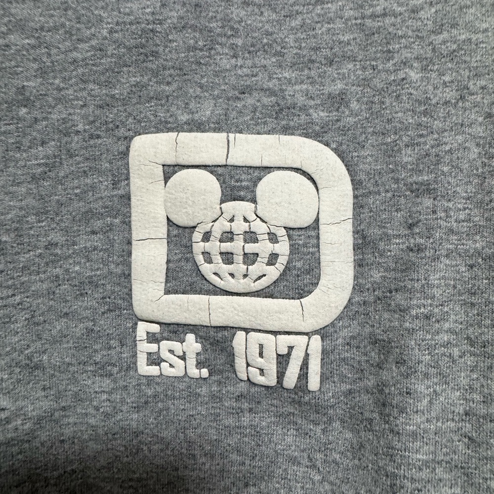 Disney World Parks Grey and White Sherpa Fleece Winter Spirit Jersey - Picture 6 of 8